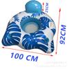 Exclusivo Transfronterizo para Productos Nuevos en Stock Árbol de Coco Flotador Luminoso Sofá Flotante Cama Flotante Fiesta en Piscina Fila Flotante Inflable