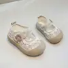 Zapatos para Bebé Niña Suela Suave Antideslizantes Primavera y Otoño Infantil Niño Niña Zapatos de Lona Florales Simples