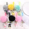 Llavero Colgante Sanrio Dibujos Animados Lindo Colgante Decoración de Bolsa Peluche Llavero de Kuromi Juguetes al por Mayor