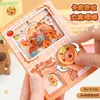 Kapibala Gashapon Mecanismo Cuaderno Lindo Dibujo Animado Mecanismo Cuaderno Papelería Divertida Bolsillo con Solapa Pantalones Manual Bloc de Notas