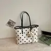 Bolsa Única de Bolinhas para Mulheres 2026 Nova Tendência Bonita Moda Bolsa Transversal Bolsa de Mão Estilosa Bolsa Tote