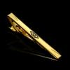 Moda masculina negócios simples moderno puro metal prendedor de gravata geométrico sofisticado acessórios de terno personalizados masculinos prendedor de gola