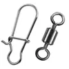 Pasador de anillo de figura de ocho, pasador de señuelo de alta resistencia, conector de anillo de figura de ocho de liberación rápida para pesca, pasador fuerte giratorio