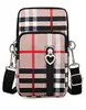 Bolsa para Celular de Tela Grande Bolsa Transversal Feminina Mini Bolsa Pequena Primavera e Verão Embalagem Bolsa para Celular Bolsa de Tecido com Alça Carteira de Moedas Portátil
