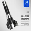 Fresa de Disco de 45 Grados Fresadora de Chaflán con Hojas Triangulares, Cono Morse No. Disco Fresador de 4 Cañas 40 50 63 80 100