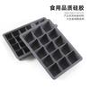 Bandeja de hielo, nuevo molde de silicona para cubitos de hielo, 15 rejillas, 6 rejillas, fabricante de moldes para hielo en gelatina, caja de hielo, en stock