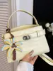 Bolso de Mano con Patrón de Piedra Estilo Coreano 2026 Verano Nueva Moda Casual Elegante Bolso de Hombro Personalizado Color Sólido Bolso Cruzado