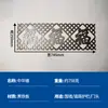 Rejas de Hierro Forjado para Ventanas Barandilla Rústica Accesorios para Portones Grandes Juego Completo Vallas Hechas a Medida Estampado de Placas de Hierro Patio Soldadura Hueca Ensamblaje