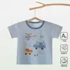 Camiseta Top Infantil Manga Curta Verão Fina Roupa Íntima Infantil Verão Menino Menina Roupa Sem Costura