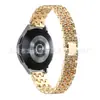 Para Galaxy Watch 4/5 Correa de Diamantes de Cinco Perlas 20mm Correa de Diamantes Gipsophila Correa watch4