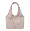 Bolsa de Tecido de Nylon de Grande Capacidade, Leve e Moderna para Venda por Atacado Transfronteiriça, Bolsa de Ombro Casual Feminina, Bolsa de Mão para Esportes, Fitness e Dança