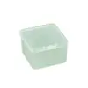 5.5 Caja de Plástico de Alta Transparencia Caja de Almacenamiento Cuadrada con Tapa Caja de Muestras Caja para Cuentas Pequeñas Caja para Piezas Caja para Tornillos