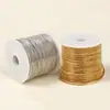 Corrente de osso de cobra de aço inoxidável de 1 metro corrente de joia de personalidade moda corrente de tendência versátil corrente de cobra redonda dourada semiacabada
