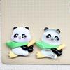 Tarjeta grande panda joyería diy material hecho a mano flor de zapato accesorios parche de sombrero tocado accesorios de resina venta al por mayor