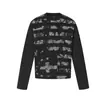 Camiseta Estilo Calle Ligero Americano Nuevo Oso Mágico 2026 Camiseta Punk Gótico Oscuro con Estampado de Cruz para Hombre