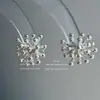 Brincos de alta qualidade, estilosos e elegantes em formato de fogos de artifício, minimalistas e modernos, adequados para uso diário, acessórios versáteis, atacado para mercados de exportação