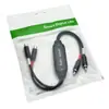 Aislador de audio, reductor de ruido antiinterferencias, eliminador de ruido, filtro de ruido RCA a RCA, transmisión sin pérdidas, doble cabezal