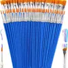 Pincel de Cerdas de Nylon Pincel para Pintar por Números Pincel para Colorear Graffiti Plaster Doll Bolígrafo para Dibujar Contornos Acuarela Gouache