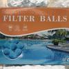 Envío Gratis 50mm En Stock Blanco y Azul Empacado al Vacío Varios Filtros para Piscina 700g Medio Filtrante de Bolas de Fibra del Fabricante