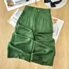 Pantalones de Lino Tencel 2026 Nuevo Verano Rectos Ajustados de Cintura Alta Sueltos de Lino Pierna Ancha para Mujer