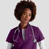 Uniforme Cirúrgico Personalizado Novo com Gola Alta, Mangas Leves e Zíper para Médicos, Enfermeiros e Cuidadores de Sala de Cirurgia