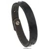 Pulseira de Couro Genuíno de Primeira Camada Estilo Novo Simples Retrô Transfronteiriça Pulseira de Couro Colorida Ajustável Moda Personalizada Europeia e Americana