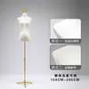Soporte de Exhibición Modelo Especial Mitad del Cuerpo para Mujer Estilo Coreano Ropa Vestido de Novia Cheongsam Escaparate Tienda de Ropa Accesorios Cuerpo Humano Cuerpo Completo