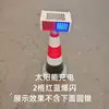 Luz flash solar LED de doble cara roja y azul indicador de tráfico luz de barrera vial flash de advertencia para construcción vial nocturna