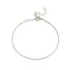 Pulsera de Acero Inoxidable para Mujer Venta Caliente Transfronteriza No se Desvanece Versátil Pulsera Lisa Joyería Borla para Viajes Diarios Pulsera de Acero de Titanio Venta al por Mayor