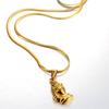 Europeo, Americano, Japonés y Coreano comercio exterior colgante mano de Buda nicho collar personalizado moda casual cadena clavícula femenina joyería acero titanio regalo