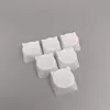 Teclas multicoloridas com orelhas de gato para teclas de alívio de estresse, modificação personalizada de teclado mecânico, acessório de teclado translúcido personalizado para alívio de estresse