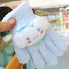 Guantes de Invierno para Niños Rigurosamente Seleccionados Dibujos Animados Sanrio Kulomi melody Lindos Cálidos Resistentes al Frío de Dedos Completos para Niños y Niñas