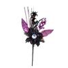 Accesorios para arreglos florales de bayas de Halloween transfronterizos, artículos populares de Amazon para ambiente festivo, araña, murciélago, ventas directas de fábrica