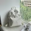 Mochila de Viaje Casual de Color Sólido de Moda Verano 2026 para Mujer, Gran Capacidad, Elegante, de Alto Valor, Bolso Escolar