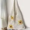 Bolso de Hombro Individual Hueco Tejido a Mano para Mujer Bolso Tote Nuevo Transfronterizo Bolso de Playa Gran Capacidad Bolso de Mano de Moda