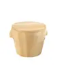 Cubo para Cocer Arroz al Vapor de Madera de Abeto para Uso Doméstico, Cubo Pequeño para Cocer al Vapor Comercial, Vaporera de Bambú para Arroz Pegajoso