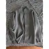 Cardigã de malha com gola alta estilo japonês e zíper duplo, suéter jacquard texturizado masculino de caimento solto com ombros caídos, peça de outer wear casual para sobreposição