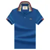 Camiseta de manga corta bordada suelta de la marca Paul de Ali Tiger para hombre, nueva camiseta de verano, polo de solapa para hombre.