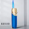 Encendedor Mini Creativo a Prueba de Viento LOGOTIPO Láser Encendedor a Prueba de Viento Publicitario Brazo Basculante Encendedor de Chorro Directo Modelo Nuevo