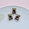 Accesorios de Resina para Manualidades de Dibujos Animados Joyería Tarjeta Mediana Oso Mantequilla Pegamento de Crema Pasador Hecho a Mano Funda para Teléfono Móvil Flor para Zapatos Accesorios