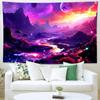 Tapeçaria Fluorescente Amazon Explosões Transfronteiriças Tapeçaria com Fundo de Estrelas Tecido de Fundo Decorativo Nórdico Fábrica Exclusiva