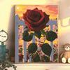 Pintura al óleo digital tulipán 40x50 al por mayor, relleno de bricolaje, pintura acrílica pintada a mano, relleno, pintura al óleo a mano