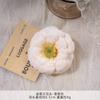 Grampo de Cabelo de Flor de Crisântemo Artificial Acessório de Cabelo DIY Acessório de Guirlanda Estilo Ins Decoração Floral para Vestido de Noiva