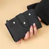 Bolsa de monedas retro de dos pliegues para mujer al por mayor de fábrica, tarjetero multifuncional para múltiples tarjetas, billetera mini de moda simple para mujer