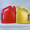 Barril de óleo de fábrica 4L pote de plástico 4kg barril de óleo lubrificante espesso embalagem/sistema de anticongelante 4kg