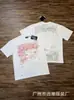 Nueva Camiseta de Manga Corta Hells 2026 Lavada Vintage Desgastada Estampado Completo Graffiti Marca de Moda Estilo Verano Unisex