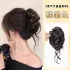 Pinza para Moño con Cabello Sintético, Herramienta Elegante para Peinar Moños, Cabello Realista, Pinza para el Cabello de Corona Alta para Mujeres