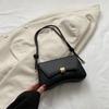 Bolsa Feminina da Moda 2025 Nova Bolsa Baguete Bolsa de Mão Retrô para Axila Bolsa Transversal de Ombro Fashion para Meninas