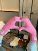 Nuevos calentadores de muñeca rojos de Navidad extendidos, guantes de punto para mujer, adecuados para ciclismo al aire libre, con dos dedos expuestos para uso en pantalla táctil, cálidos y con dedos separados