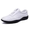 Zapatos Casuales de Cuero con Cordones para Hombre, Zapatos Casuales sin Cordones, Sandalias Transpirables Caladas, Novedad Primavera 2026